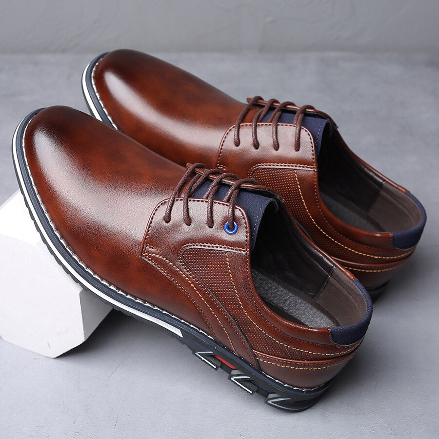 Oxford Lisse™ | Chaussures orthopédiques en cuir